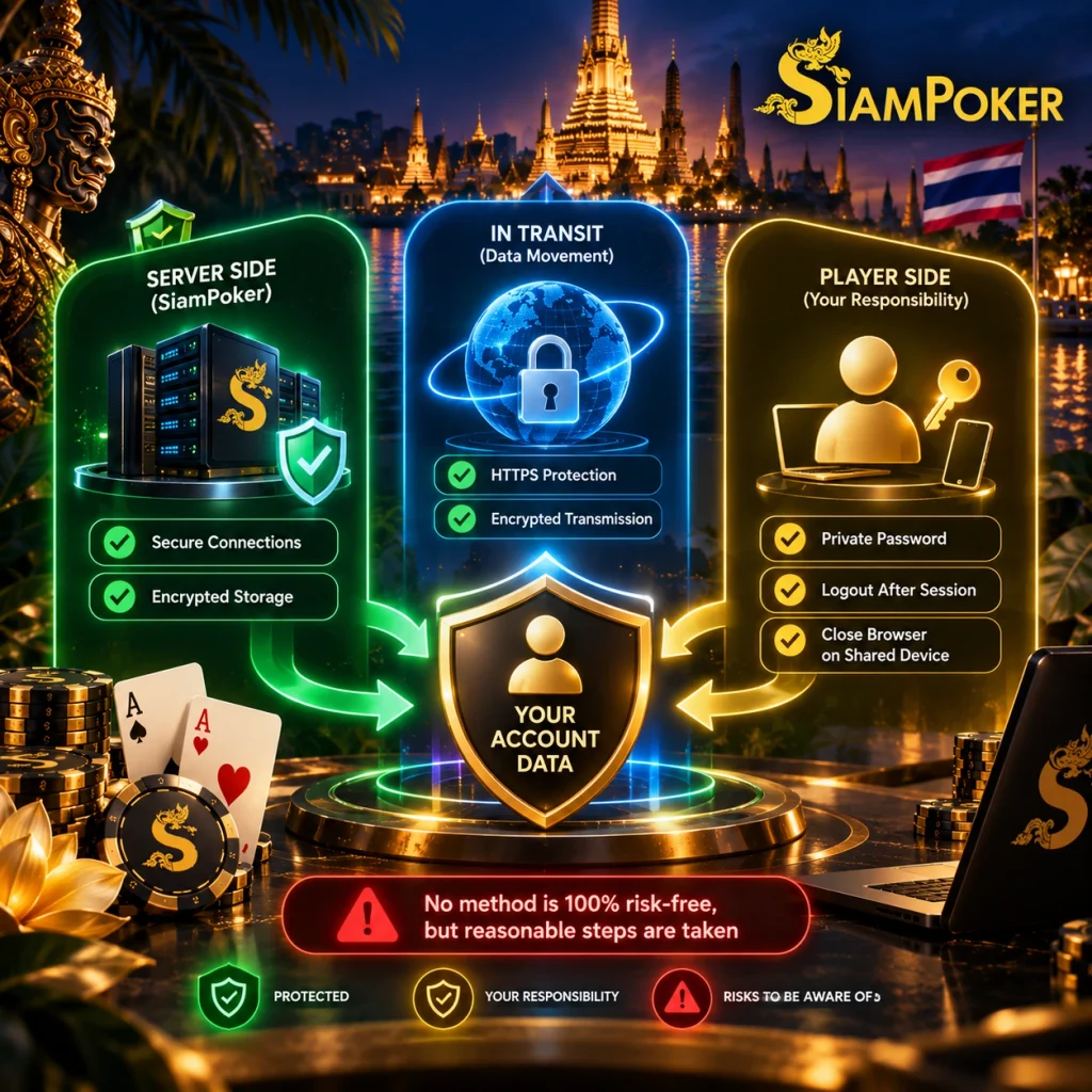 SiamPoker Protects Sensitive
